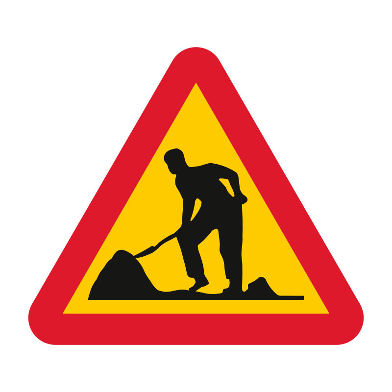 Färgglad illustration av ett hus med orange tak, gult väggparti och tegelstenar runtom.